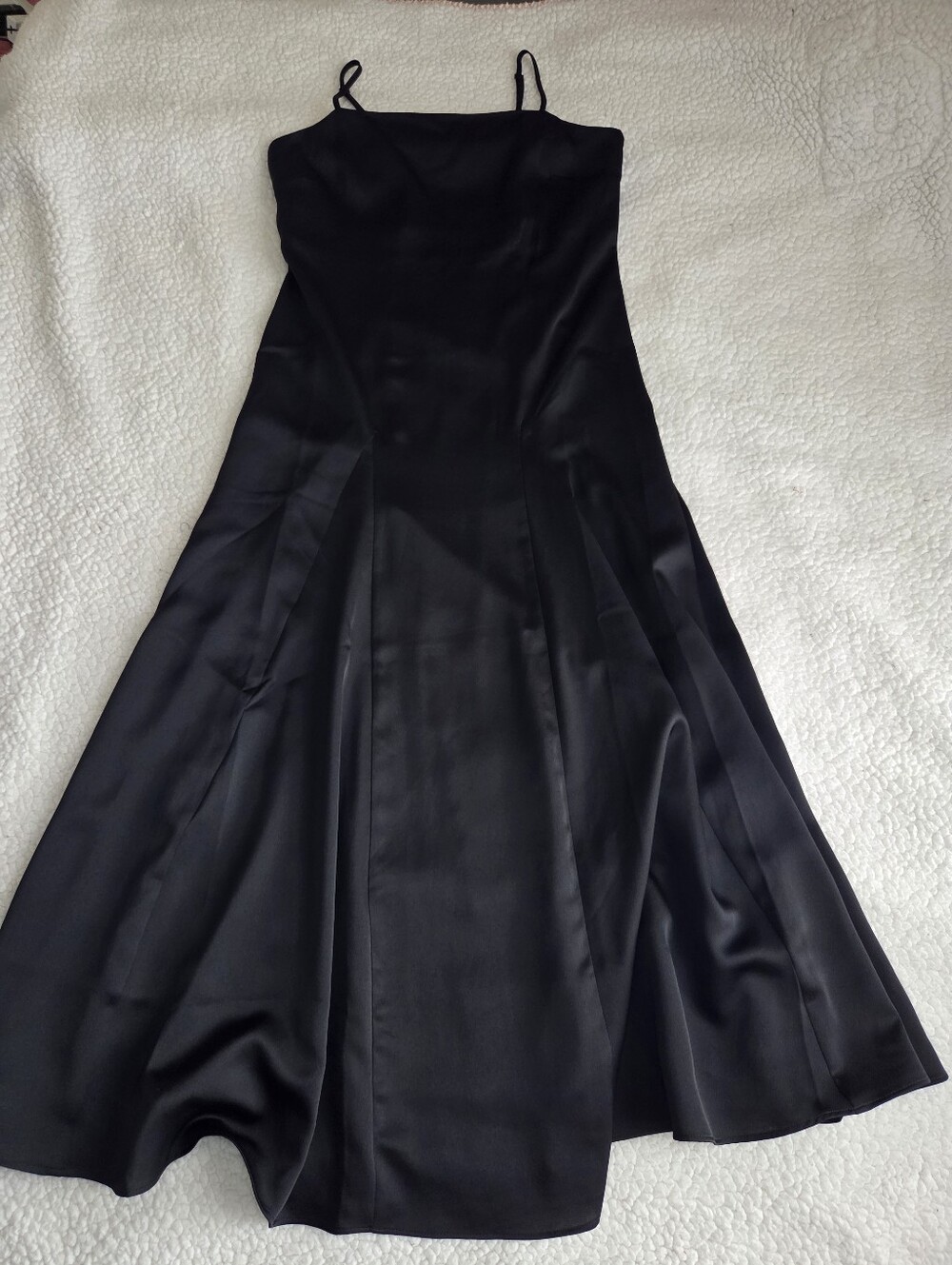 Loft Black Maxi Slip Dress 0P